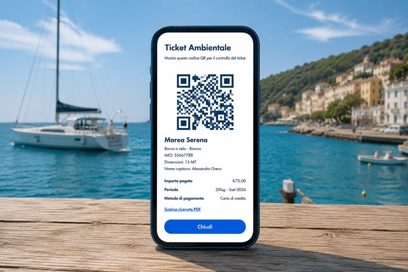 Telepass mare Ponza e Palmarola